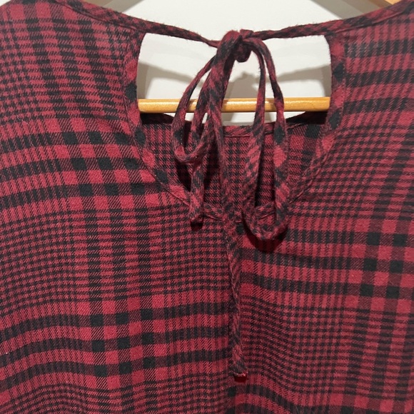 WILD FABLE PLAID MINI DRESS - Picture 4 of 5